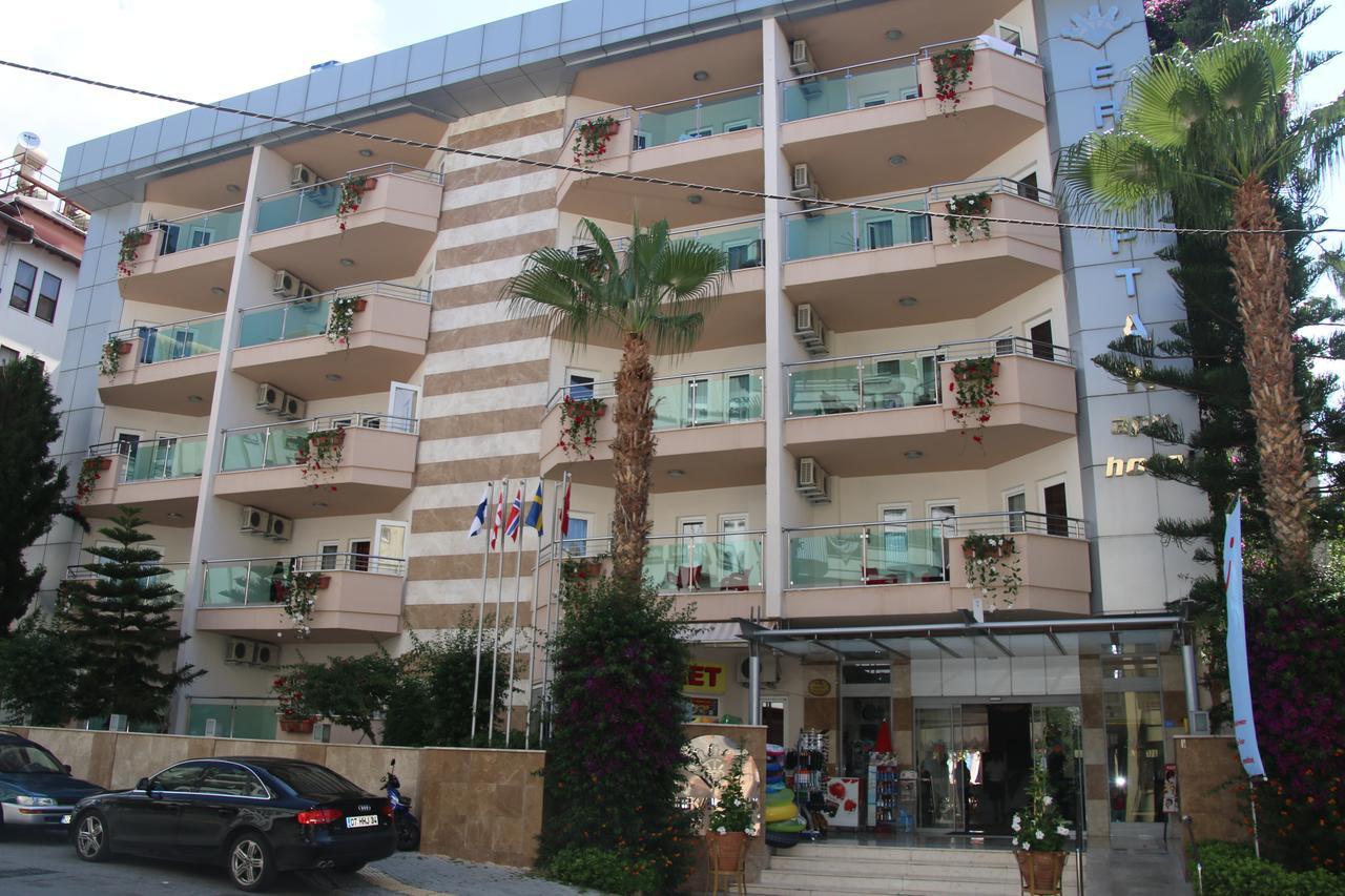 Erkaptan Apart Lejlighedshotel Alanya Eksteriør billede