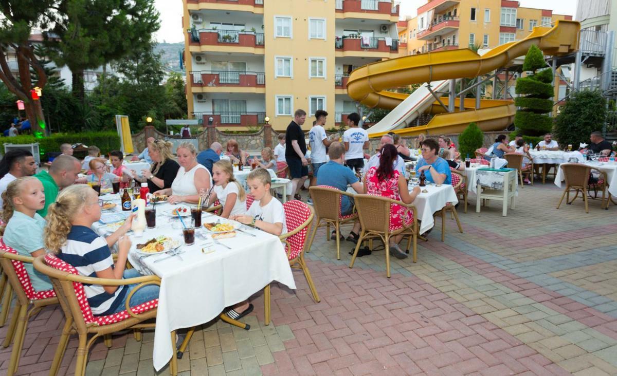 Erkaptan Apart Lejlighedshotel Alanya Eksteriør billede